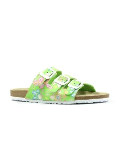 Pantoletten in Grün