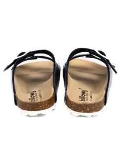 Pantoletten in Hellblau