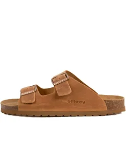 Pantoletten in Hellbraun