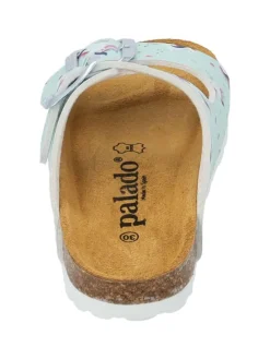 Pantoletten in hellgrün 20-5498