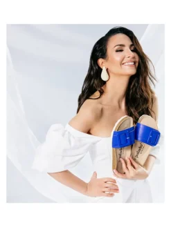 Pantoletten in hellgrün 20-5498