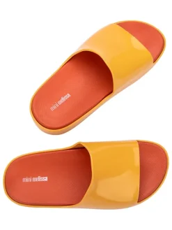 Pantoletten in Orange