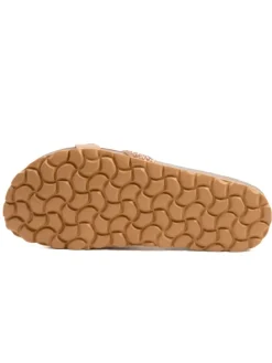 Pantoletten in Rosegold