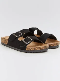 Pantoletten in Schwarz