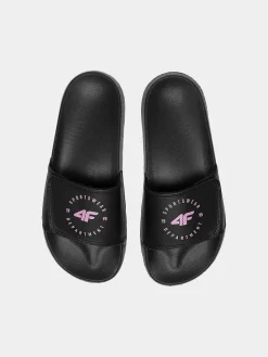 Pantoletten in Schwarz