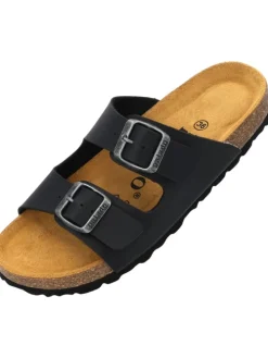 Pantoletten in Schwarz