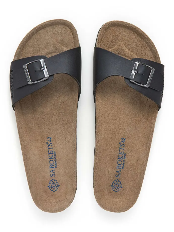 Pantoletten in Schwarz