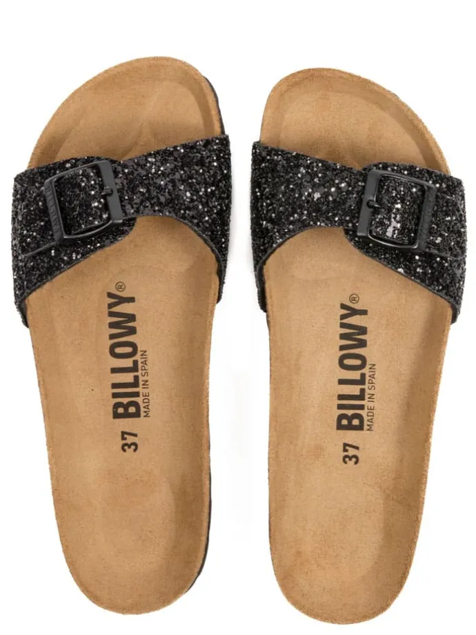 Pantoletten in Schwarz