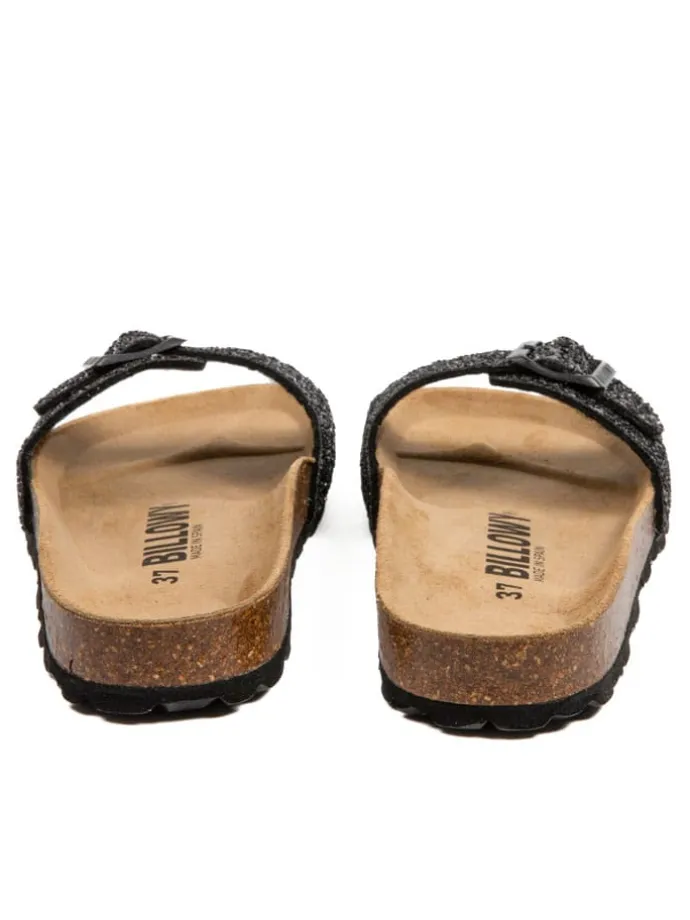 Pantoletten in Schwarz