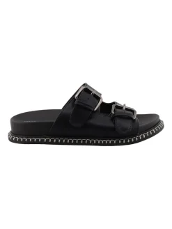 Pantoletten in Schwarz