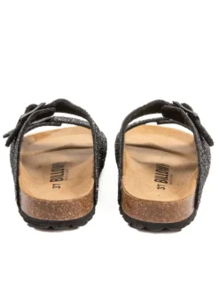 Pantoletten in Schwarz