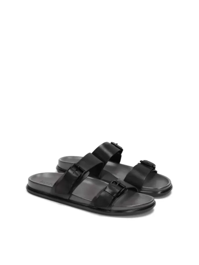 Pantoletten in Schwarz