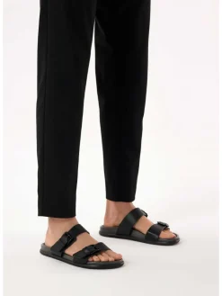 Pantoletten in Schwarz