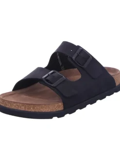 Pantoletten in schwarz