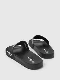 Pantoletten in Schwarz