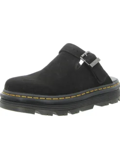 Pantoletten in schwarz