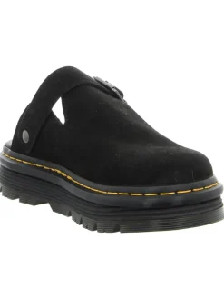 Pantoletten in schwarz