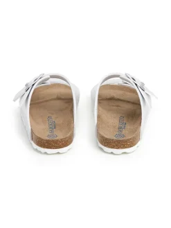 Pantoletten in Silber