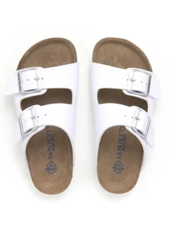 Pantoletten in Weiß