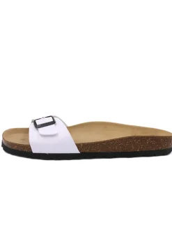 Pantoletten in Weiß