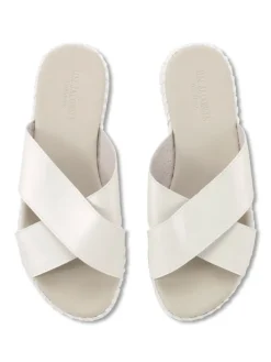 Pantoletten in Weiß