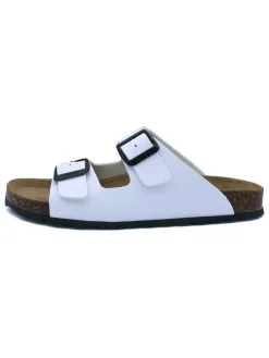 Pantoletten in Weiß