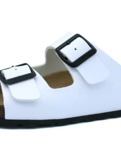 Pantoletten in Weiß