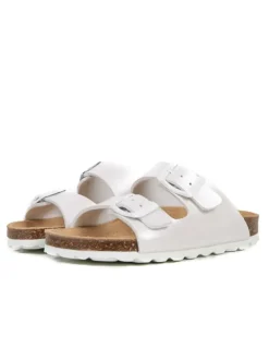 Pantoletten in Weiß