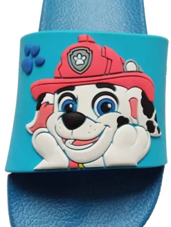 Paw Patrol Badelatschen Chase und Marshall Badeschlappen Badesandalen in blau