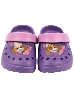 Paw Patrol Clogs Skye Sandalen Pantoletten Gartenschuhe rutschfest in lila