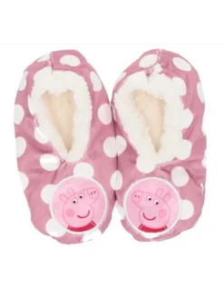 Peppa Pig Kuschelige Pantoffeln mit Antirutsch-Sohle in Rosa