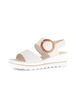 Plateau Sandalen in beige