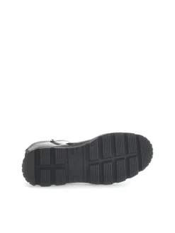 Plateau Stiefeletten in schwarz