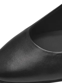 Pumps in BLACK LEATHER