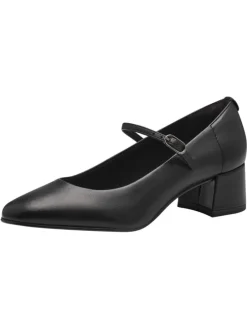 Pumps in BLACK LEATHER