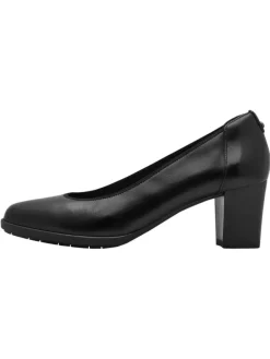 Pumps in BLACK LEATHER