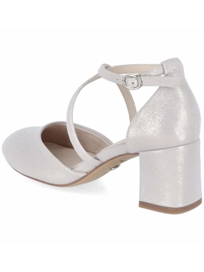 Pumps in silber