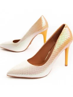 Pumps Queen2 in Gelb