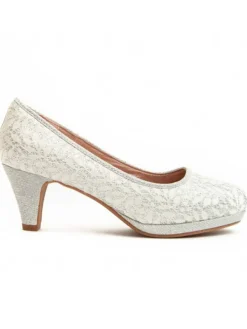 Pumps Unne51 in Silber