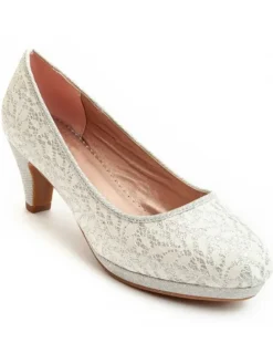 Pumps Unne51 in Silber