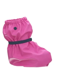 Regenfüßlinge mit Fleece-Futter in Pink