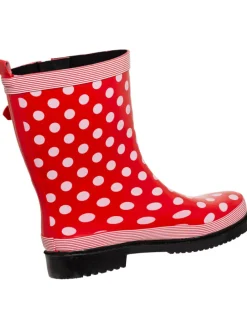 Regenstiefel Dorin-K in dk-rot/multi