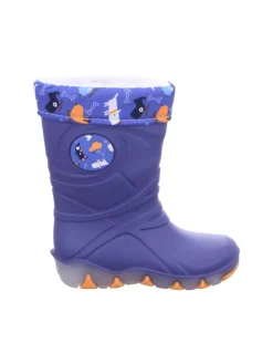 Regenstiefel Gefüttert in blau