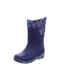 Regenstiefel Gefüttert in blau