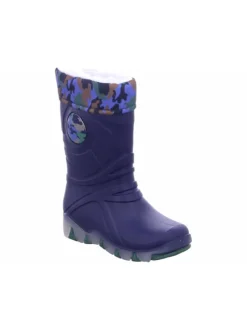 Regenstiefel Gefüttert in blau