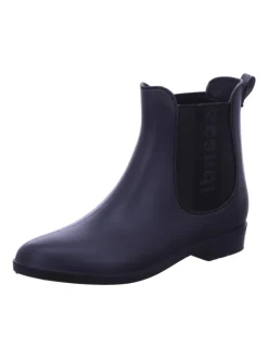 Regenstiefel Gefüttert in schwarz
