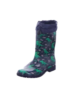 Regenstiefel Gefüttert in blau