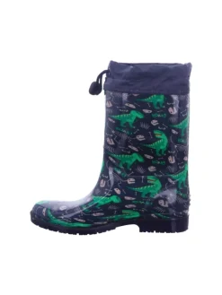 Regenstiefel Gefüttert in blau