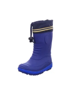 Regenstiefel Gefüttert in blau