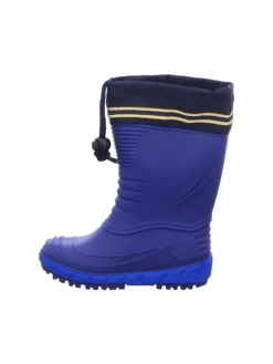 Regenstiefel Gefüttert in blau